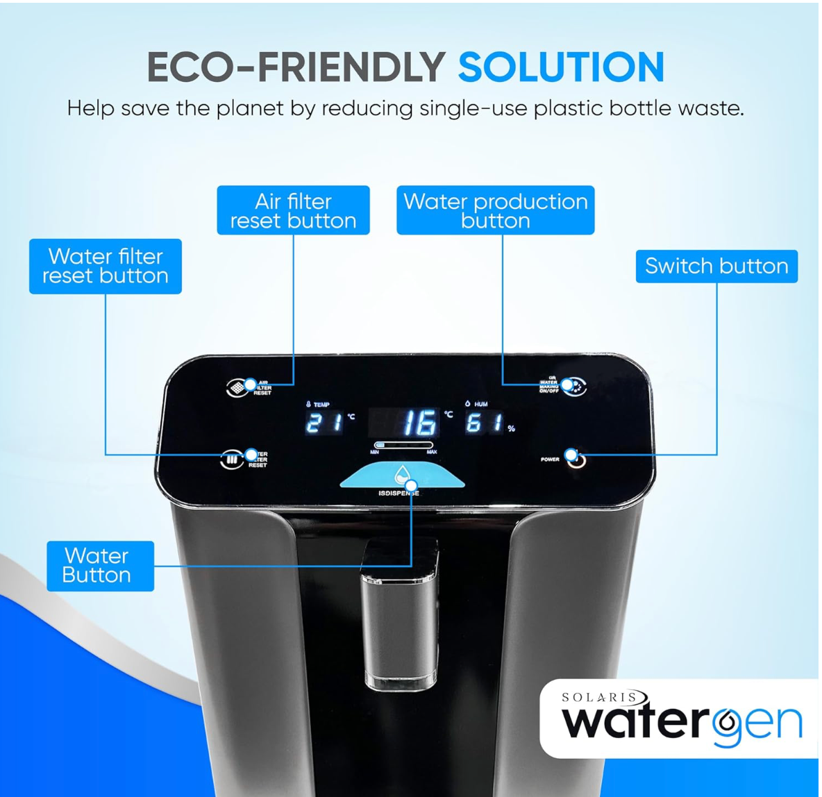 Atmospheric Water Generator by Solaris WaterGen S